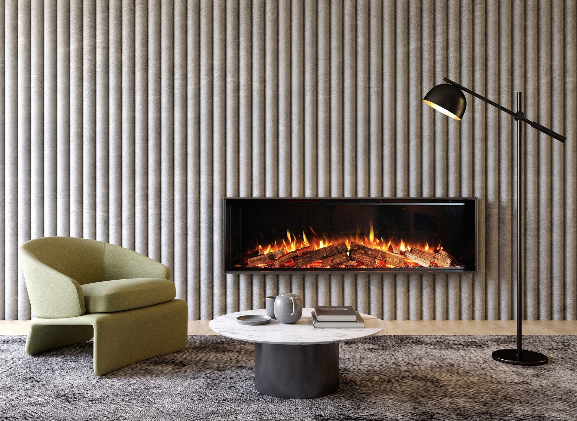 Titel Elektrische haard zonder schoorsteen: zo kies je de juiste voor jouw woning