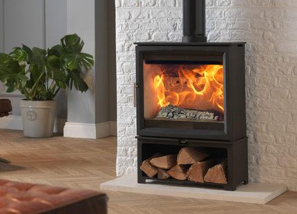 Charlton & Jenrick Fireline Woodtec 5kW-XW extra breed 654 mmSfeerhaard Elektrische haard Open haard Verwarming Tuinhaard Terrasverwarming Kachel