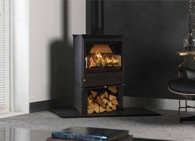Charlton & Jenrick Purevision Heritage 5kW Houtkachel Sfeerhaard Elektrische haard Open haard Verwarming Tuinhaard Terrasverwarming Kachel 1
