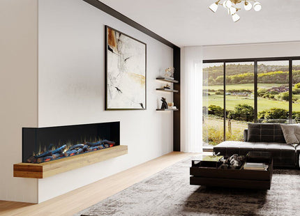 Charlton & Jenrick i-500e Deep Corner Sfeerhaard Elektrische haard Open haard Verwarming Tuinhaard Terrasverwarming Kachel 1