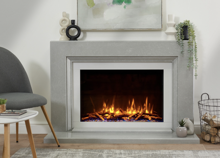 Charlton & Jenrick iRange i790e Slimline Sfeerhaard Elektrische haard Open haard Verwarming Tuinhaard Terrasverwarming Kachel Houtkachel 1