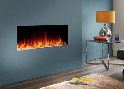 Fair Fires Tru Vizion Flat 890 Sfeerhaard Elektrische haard Open haard Verwarming Tuinhaard Buiten Buitenhaard Terrasverwarming Kachel Inbouwhaard Sfeervol Warmte Sfeer 1