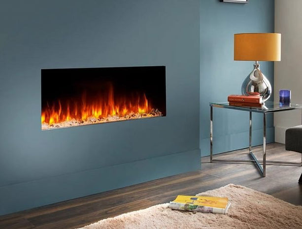 Fair Fires Tru Vizion Flat 890 Sfeerhaard Elektrische haard Open haard Verwarming Tuinhaard Buiten Buitenhaard Terrasverwarming Kachel Inbouwhaard Sfeervol Warmte Sfeer 1