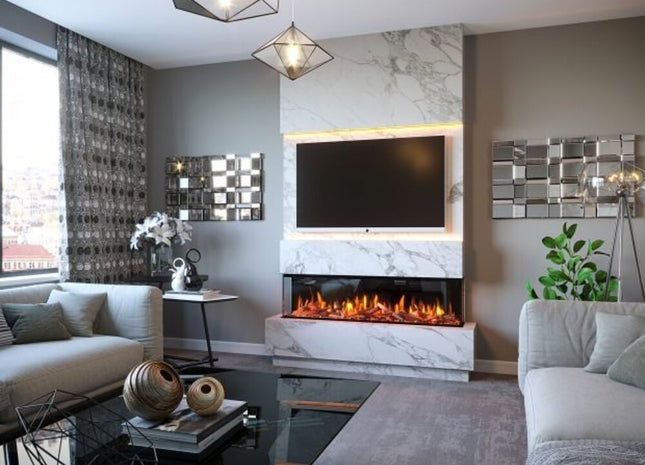 Fair Fires Tru Vizion Pano 1500 Sfeerhaard Elektrische haard Open haard Verwarming Tuinhaard Buitenhaard Terrasverwarming Kachel Inbouwhaard Sfeervol Warmte 2