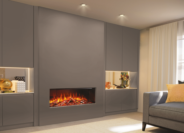 Fair Fires Tru Vizion Solution 1000 Sfeerhaard Elektrische haard Open haard Verwarming Tuinhaard Buiten Buitenhaard Terrasverwarming Kachel Inbouwhaard 1