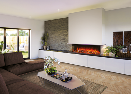 Fair Fires Tru Vizion Solution 1500 Sfeerhaard Elektrische haard Open haard Verwarming Tuinhaard Buiten Buitenhaard Terrasverwarming Kachel Inbouwhaard 1