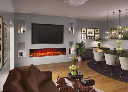 Fair Fires Tru Vizion Solution 2000 Sfeerhaard Elektrische haard Open haard Verwarming Tuinhaard Buiten Buitenhaard Terrasverwarming Kachel Inbouwhaard 2