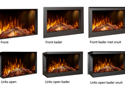 Fair Fires Tru Vizion Solution Insert 650 Sfeerhaard Elektrische haard Open haard Verwarming Tuinhaard Buiten Buitenhaard Terrasverwarming Kachel Inbouw 1