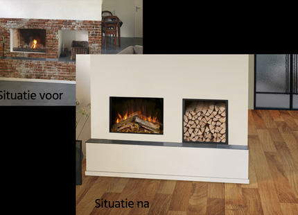 Fair Fires Tru Vizion Solution Insert 650 Sfeerhaard Elektrische haard Open haard Verwarming Tuinhaard Buitenhaard Terrasverwarming Kachel Inbouwhaard Sfeervol Warmte 5
