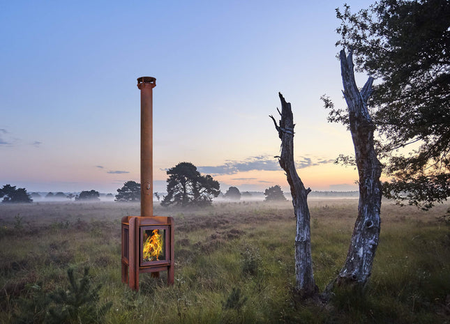 Reny Fennek Houtkachel Tuinhaard Buiten Buitenhaard Terrasverwarming Open Haard Elektrische Haard Verwarming Kachel Sfeerhaard Inbouwhaard Sfeervol Warmte Sfeer Gebruiksvriendelijk Haardenspecialist 5