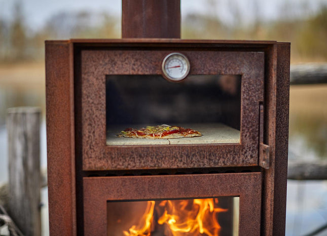 Reny Quercus Houtkachel Tuinhaard Buiten Buitenhaard Terrasverwarming Open Haard Elektrische Haard Verwarming Kachel Sfeerhaard Inbouwhaard Sfeervol Warmte Sfeer Gebruiksvriendelijk Haardenspecialist 1