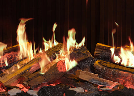 Trimline Fires iX13 Solus vlameffect close-up