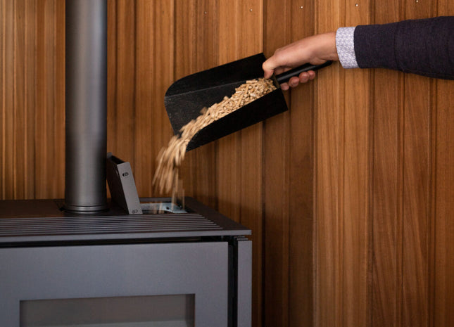 Trimline Woody 60 Insert houtkachel brandend