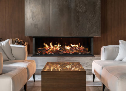 Trimline iX13 Solus elektrische inbouwhaard  strak interieur