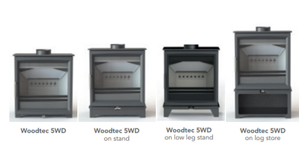 Charlton & Jenrick Fireline Woodtec 5 KW-W breed 514 mm Deep Max