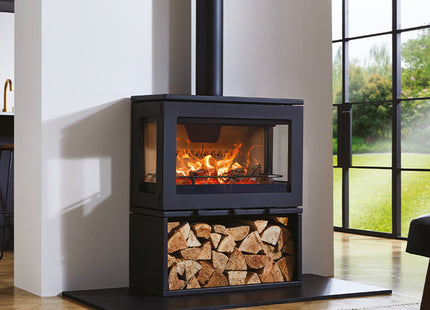 Charlton & Jenrick Purevision LPV8 Depot houtkachel