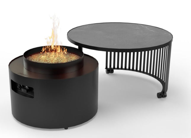 Planika™ Moon – Exclusieve Vrijstaande Gashaard voor Buiten