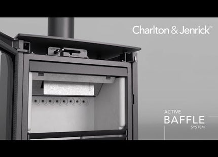 Charlton & Jenrick Purevision Heritage 5kW Houtkachel Sfeerhaard Elektrische haard Open haard Verwarming Tuinhaard Terrasverwarming Kachel 2