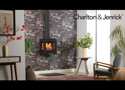 Charlton & Jenrick Purevision LPV5 Wall Houtkachel Sfeerhaard Elektrische haard Open haard Verwarming Tuinhaard Terrasverwarming Kachel 5