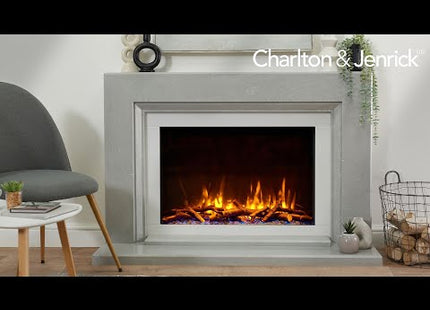 Charlton & Jenrick iRange i790e Slimline Sfeerhaard Elektrische haard Open haard Verwarming Tuinhaard Terrasverwarming Kachel Houtkachel 3