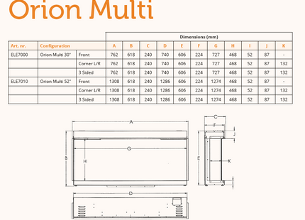 Wanders Orion Multi 52''