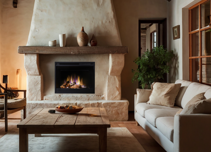 Trimline Fires® 60E Insert Elektrische Inzethaard – Compacte Sfeerhaard voor Elke Schouw