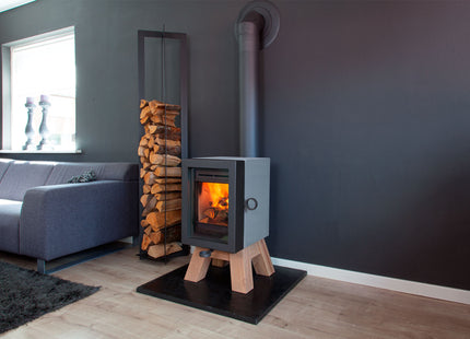 Wanders Oak Concrete houtkachel