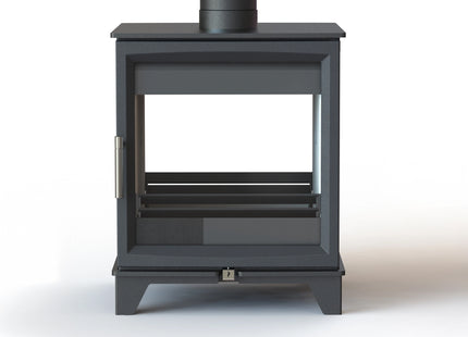Charlton & Jenrick Fireline Woodtec 8 kW doorkijk haard